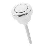 SOPOTUTU Bouton Poussoir pour Chasse Eau Wc Plastique Facile à Installer Compatible Réservoir Toilette Standard Remplacement Robuste pour Bouton Cassé ou Ancien Couleur