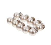 SOPOTUTU Boutons Pression Invisibles Argentés 10 Pcs, Broches sans Clous pour Vêtements Femme, Accessoires Couture Multifonctions Anti-exposition, Adaptés à Blouses et Cardigans