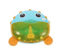 SOPOTUTU Bubble Maker for Bath with Music Automatic Fish Shaped Bubble Blower Portable Bathtub Foaming Machine for Bathroom Fun