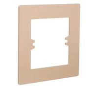 SOPOTUTU Cache-interrupteur 86 Mm Doré, Plaque Murale Décorative pour Prises Électriques, Panneau de Protection Étendu, Cache-prise Unitaire, Compatible Maison, Couverture Complète