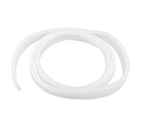 SOPOTUTU Cache pour Bande Lumineuse LED 16Mm PVC Souple, Diffuseur Transparent 1 Mètre pour Canal LED Incurvé ou Droit, Protection L’Éblouissement, Système Flexible pour Éclairage