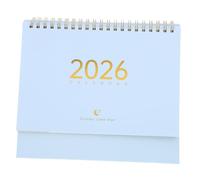 SOPOTUTU Calendrier de Bureau à Poser Calendrier Mensuel Réutilisable et Organiseur Habitudes Compact pour Bureau et Décoration Quotidienne