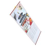 SOPOTUTU Calendrier Mural Suspendu Style Rotin Imitation avec Planificateur Annuel Multifonction Calendrier Clair et Espace Décriture Décoratif pour Maison et Bureau