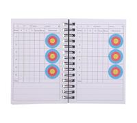 SOPOTUTU Carnet de Score pour Tir à l'arc Reliure Spirale et Coque Plastique, Organisation Compacte et Suivi Précis pour Compétition et Entraînement Compound Bow