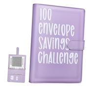 SOPOTUTU Carnet Épargne avec Enveloppes Blancs Cahier de pour Budgétaire Organiseur Pratique et Portable pour Habitudes Épargne