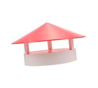 SOPOTUTU Chapeau de Cheminée Extérieur Forme de Parapluie Pluie et Au Vent Couverture de Conduit Dévacuation Décorative pour Toiture