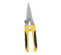 SOPOTUTU Cisailles à Métaux Antidérapantes Acier Inoxydable Coupe Tôle Multifonction Outil de Découpe Manuel Ergonomique avec Poignée Coupe Précision pour Jardinage et Bricolage