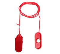 SOPOTUTU Clé de Sécurité pour Tapis Roulant 20 X 48 MM avec Pince Serrage-Câble Accessoire de Sécurité Magnétique Compatible pour Équipements de Fitness à Domicile