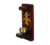 SOPOTUTU Cloche Magnétique Vintage avec Carillon Feng Shui Sonnette Entrée Laiton pour Porte Entrée Décoration Murale pour Maison Boutique et Jardin
