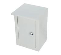 SOPOTUTU Coffret de Distribution Électrique Mural Aluminium Étanche Boîte de Jonction Extérieure Protégée la Poussière Installation Rapide et Maintenance Facile Gestion des Circuits pour