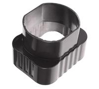 SOPOTUTU Connecteur de Gouttière pour Drainage Extérieur Adaptateur de Descente Pluviale Résistant Installation Facile pour Système de Collecte de Pluie Compatible Maison et Villa