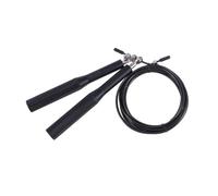 SOPOTUTU Corde à Lestée Alliage Aluminium Poignées Réglables avec Roulement à Billes Corde de Fitness pour Entraînement Mma et Cardio Adaptée à Noir