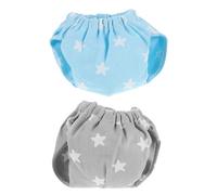 SOPOTUTU Couches Lavables Réutilisables en Coton Absorbant pour Écureuils et Cobayes 2 Pièces, Couches Remplaçables pour Sorties en Plein Air des Propriétaires d’Animaux