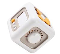 SOPOTUTU Cube Activité Multifonction Montessori pour Tout-Petits Développement Cognitif et Sensoriel Léger et Portable Éducatif Sécurisé Apprentissage par Effet de Pression Cadeau