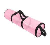 SOPOTUTU de Rangement Cadeau Cylindrique Transparent Rose Organiseur Pratique pour et Maintien de de Noël Plastique Premium Réutilisable et Résistant Déchirure