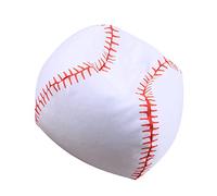 SOPOTUTU de Rangement Jouets Forme de Baseball Housse Pouf Polyester Lavable Organisateur Zippé Multifonction pour Chambre Garçon Fille et Chaise Pouf