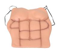 SOPOTUTU Déguisement Festival Cosplay Costume Muscle Réaliste Prop Faux Poitrine Musclée Humour Confortable et pour Mascarade