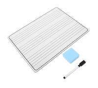SOPOTUTU Double Sided Handheld Dry Erase Whiteboard With Music Staff And Blank Side Frameless Portable Writing Board For Students And Teachers Includes Eraser