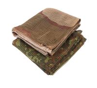 SOPOTUTU Écharpe de Sport Camouflage en Maille Coton 2pcs pour Chasse et Wargames Protection UV et Port Polyvalent