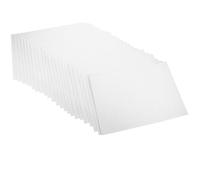 SOPOTUTU Étiquettes Autocollantes en Papier Kraft A4 50 Pcs Mat Autocollant Imprimable pour Imprimante Jet D’Encre et Laser Étiquette Adhésive Polyvalente pour Bureau Maison et