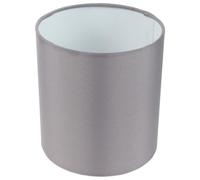 SOPOTUTU Fabric Drum Lamp Shade Grey Modern Cylindrical Fabric Lampshade For Desk Wall Ceiling Lights Soft Light Diffusion For Living And Bedroom Decor