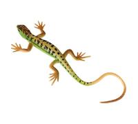 SOPOTUTU Figurine de Lézard Plastique Modèle de Reptile Éducatif de Farce pour Garçon Fille Accessoire de Fête Réaliste pour Éveil et Partage