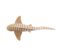SOPOTUTU Figurine de Simulation Requin Zèbre en Plastique, Modèle Réduit Éducatif pour Garçon et Filles, Océan Réaliste, 1 Pièce, pour Découverte Vie Marine et Activités Pédagogiques