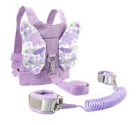 SOPOTUTU Harnais de Marche pour Garçon Fille avec Attache Anti-perte et Laisse de Poignet pour Garçon Fille Sécurité Garantie