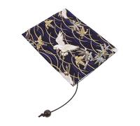 SOPOTUTU Housse de Tissu Décorative et Pratique Ajustable avec Motif Élégant pour Cahiers Pochette Lavable et Résistante Aux Plis
