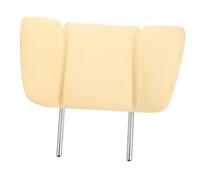 SOPOTUTU Insertion de Mousse pour Appui-tête de Voiture avec Tube Fer Soudé Coussin de Remplacement Ergonomique pour Siège de Voiture Commerciale et Camping-Car Support Cervical Confortable