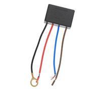 SOPOTUTU Interrupteur Tactile Design Simple en Abs Noir Variateur à 4 Niveaux et Gradation Douce Capteur Tactile pour Lampe de Table Led