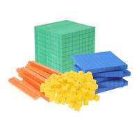 SOPOTUTU Jeu de Cubes Mathématiques en Mousse EVA Colorée Modèle de Comptage Éducatif pour Garçon et Filles Blocs Numériques Empilables pour Apprentissage des Mathématiques à L’École