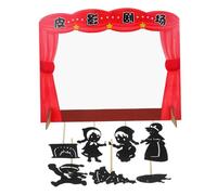 SOPOTUTU Kit de Fabrication de Marionnettes d'Ombres pour Garçon et Filles 1 Ensemble Jeu Créatif DIY Interactif Accessoires Spectacle de Marionnettes en Famille