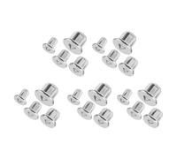 SOPOTUTU Kit de Goujons Alignement Bois Acier Inoxydable Marqueur de Centre pour Perçage Précis et Transfert Central Outil pour Travail Du Bois