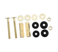 SOPOTUTU Kit de Joint de Réservoir Wc avec Boulons Longs et Écrou Extra Long pour Réparation Facile et Étanchéité Compatible Chasse Eau et Cuvette Toilette Couleur Couleur Aléatoire