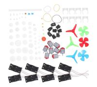 SOPOTUTU Kit De Jouets De Circuit avec Moteurs À Continu pour Enfants Jeu D'Expérimentation Physique Jouets D'Engrenages Électriques pour Enfants Kits De