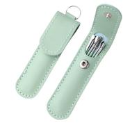 SOPOTUTU Kit de Pratique 2 Oreilles Multifonctions en Acier Inoxydable Dissolvant de Cérumen Domestique Accessoire pour Oreilles pour L'Hygiène Auditive Quotidienne