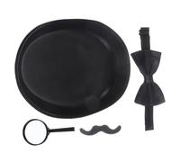 SOPOTUTU Kit Enquêteur Cosplay Léger pour Jeu de Rôle Accessoires Police pour Déguisement Policier Costume Observateur et Analytique pour Fêtes et Enquêtes Fictives