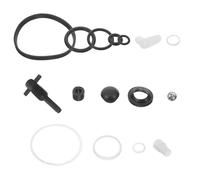 SOPOTUTU Kit Réparation Cric Hydraulique avec Pompe Joint Valve Anti-poussière et Bille Acier pour Levier Cric Voiture Accessoires Durables pour Réparation et Facile