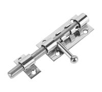 SOPOTUTU Loquet de Porte avec Barillet Verrouillable Verrou de Sécurité Polyvalent pour Salle de Bain Chambre et Bureau Protection Fiable et Résistance à Usure