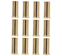 SOPOTUTU Lot de 12 Fourreaux en Fer pour Lustres, Couvre Douille de Lampe pour Lustre Doré Résistant la Chaleur, pour Remplacement de Vieux Couvercles