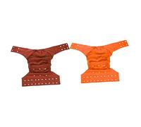 SOPOTUTU Lot De 2 Culottes Urinaires Lavables Et Étanches Pour Adulte Double Pression Réglable, Tissu Respirant Anti-fuite, Confort Nuit Et Jour Pour Soins à Domicile Et Hôpital