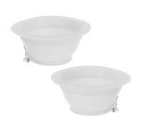 SOPOTUTU Lot de 2 Dispositifs Anti-Odeurs pour Wc à la Turque Joint d'Étanchéité en Cire Petit Format Bloque les Mauvaises Odeurs et Prévient les Obstructions pour Salle de Bain