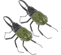 SOPOTUTU Lot de 2 Figurines Réalistes D'insectes Uang, Modèle Scolaire en Argile et Fil de Fer, 5 Cm X 2,5 Cm, D'imitation Pédagogique pour Apprentissage et Décoration de Jardin