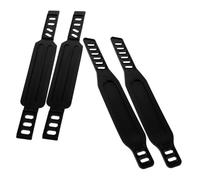 SOPOTUTU Lot De 2 Paires De Sangles D'Orteils pour Pédales De Équipement De Fitness Sangles De Pied Bande De Pédale De Fitness De