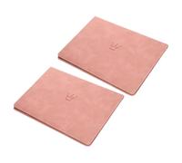 SOPOTUTU Lot De 2 Pochettes De Protection Pour Certificat De Naissance De Bébé, En Similicuir, Pliables, Pour Documents, Pour -né, Pour Souvenir