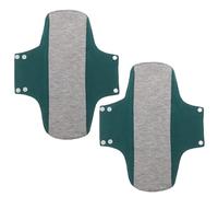 SOPOTUTU Lot de 2 Serviettes Post-partum en Coton Lavables, Ultra-fines, Absorbantes et Invisibles, Alèses Imperméables 22x28 Cm, Protections Réutilisables pour Incontinence