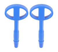 SOPOTUTU Lot de 2 Stylos de Sécurité Souples en Caoutchouc Bleu Stylo Multi-usage Anti-ingestion Outil D’écriture Portable pour Établissements Pénitentiaires et Scolaires Flexible