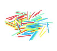 SOPOTUTU Lot De 2 Tiges De Comptage en Plastique 6 Cm pour Garçon Et Filles, Réglettes Arithmétiques Éducatives Colorées, Apprentissage Mathématique Préscolaire, Jouet D’éveil Scolaire Montessori