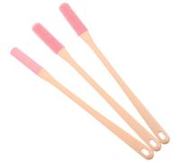 SOPOTUTU Lot de 3 Brosses en Caoutchouc Souple pour Nettoyage des Orteils et Espaces Interdigitales Brosse Anti-Démangeaisons pour Pieds Sensibles Format Compact et Soin des Pieds